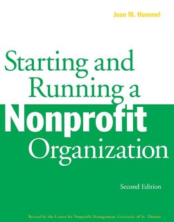 Couverture_Starting And Running A Nonprofit Organization