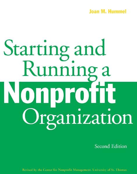 Couverture_Starting And Running A Nonprofit Organization