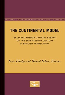 Front cover_The Continental Model