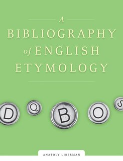 Front cover_A Bibliography of English Etymology