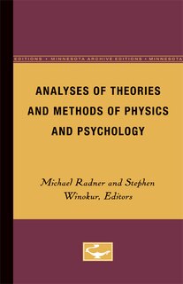 Front cover_Analyses of Theories and Methods of Physics and Psychology