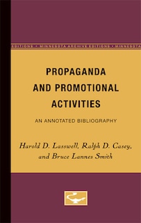 Front cover_Propaganda and Promotional Activities