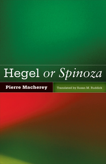 Couverture_Hegel or Spinoza