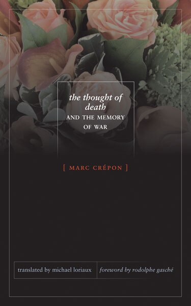 Front cover_The Thought of Death and the Memory of War