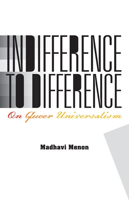 Couverture_Indifference To Difference