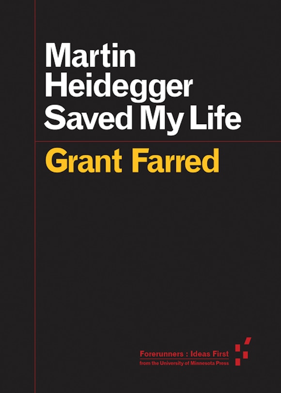 Couverture_Martin Heidegger Saved My Life