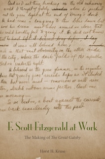 Couverture_F. Scott Fitzgerald at Work