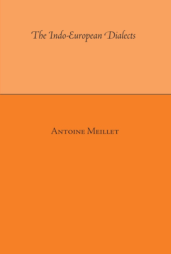 Front cover_The Indo-European Dialects