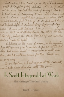 Front cover_F. Scott Fitzgerald at Work