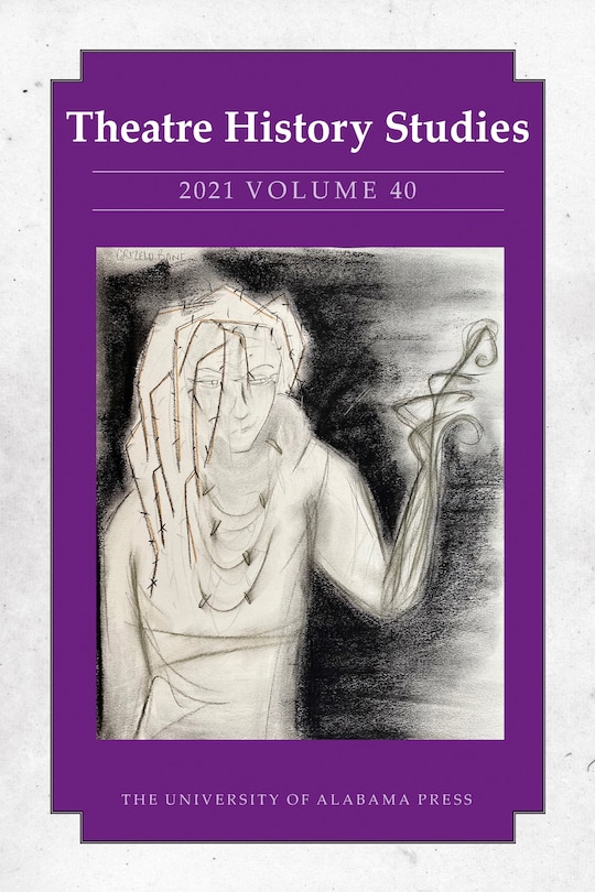 Couverture_Theatre History Studies 2021, Vol 40