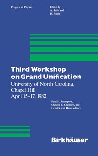Front cover_Third Workshop on Grand Unification
