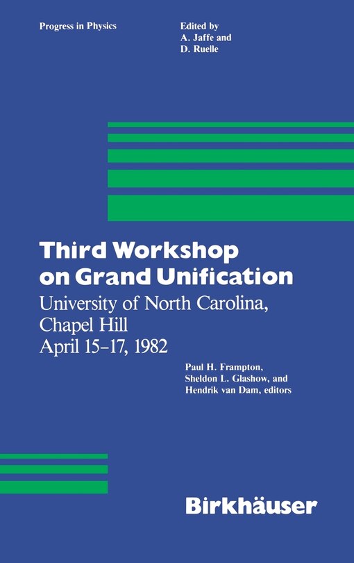 Front cover_Third Workshop on Grand Unification
