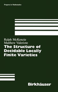 Front cover_Structure of Decidable Locally Finite Varieties