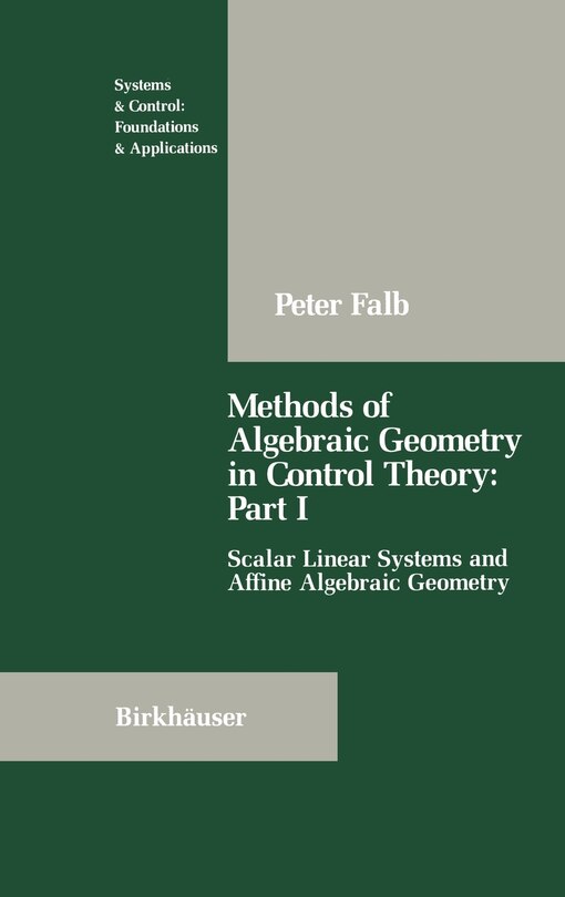 Front cover_Methods Of Algebraic Geometry In Control Theory