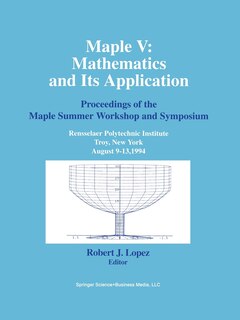 Couverture_Maple V: Mathematics and Its Applications