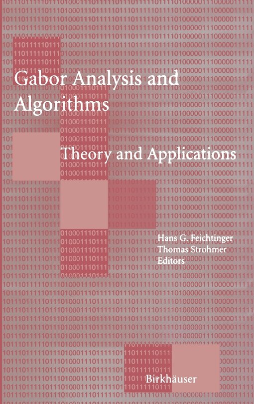 Front cover_Gabor Analysis And Algorithms