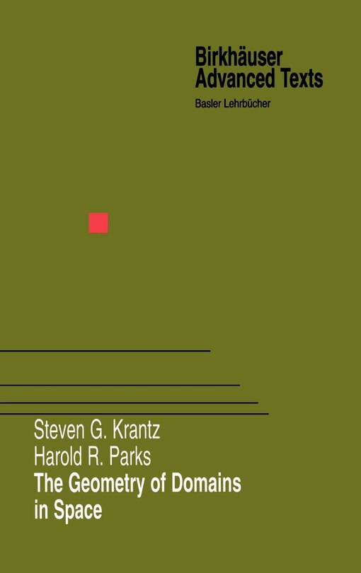 Couverture_The Geometry Of Domains In Space
