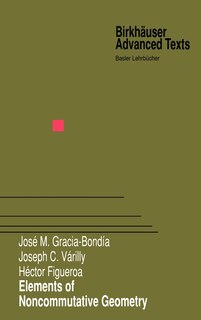 Front cover_Elements Of Noncommutative Geometry
