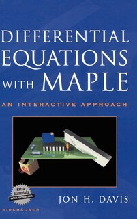 Couverture_Differential Equations with Maple