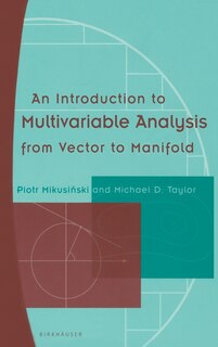 Couverture_An Introduction to Multivariable Analysis from Vector to Manifold