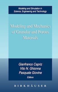 Front cover_Modeling and Mechanics of Granular and Porous Materials
