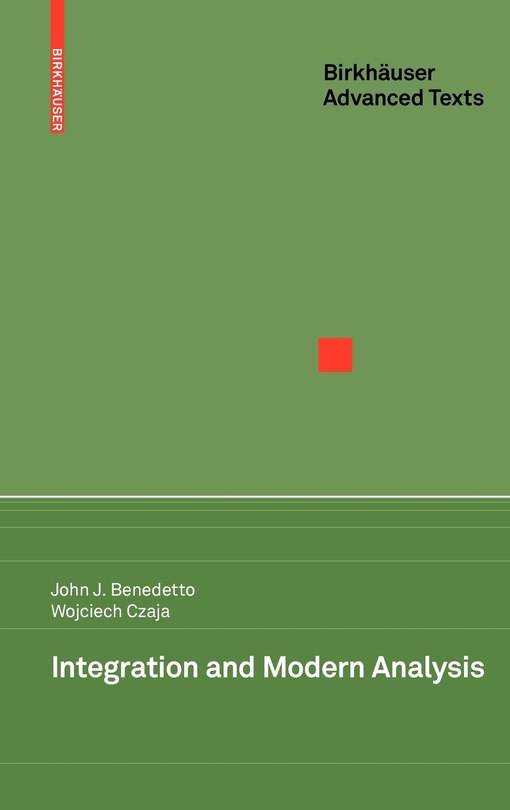 Couverture_Integration and Modern Analysis