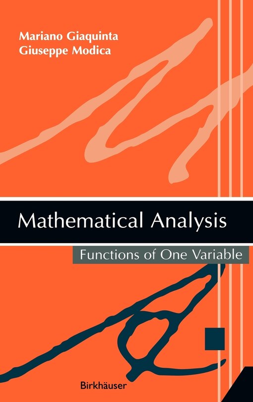 Front cover_Mathematical Analysis