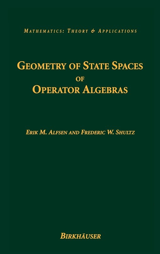 Couverture_Geometry of State Spaces of Operator Algebras