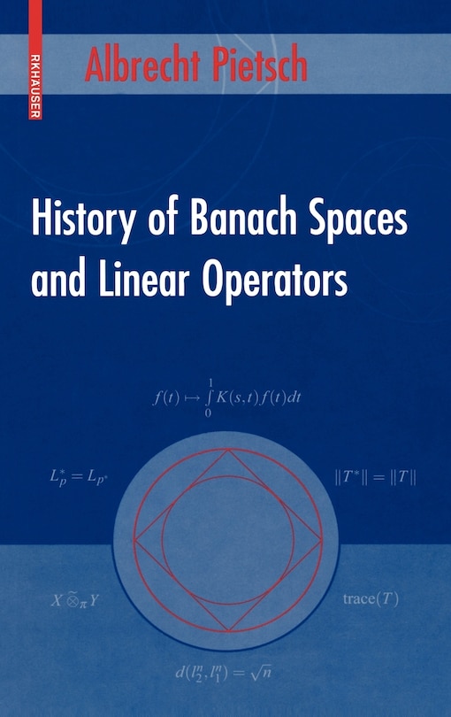 Front cover_History Of Banach Spaces And Linear Operators