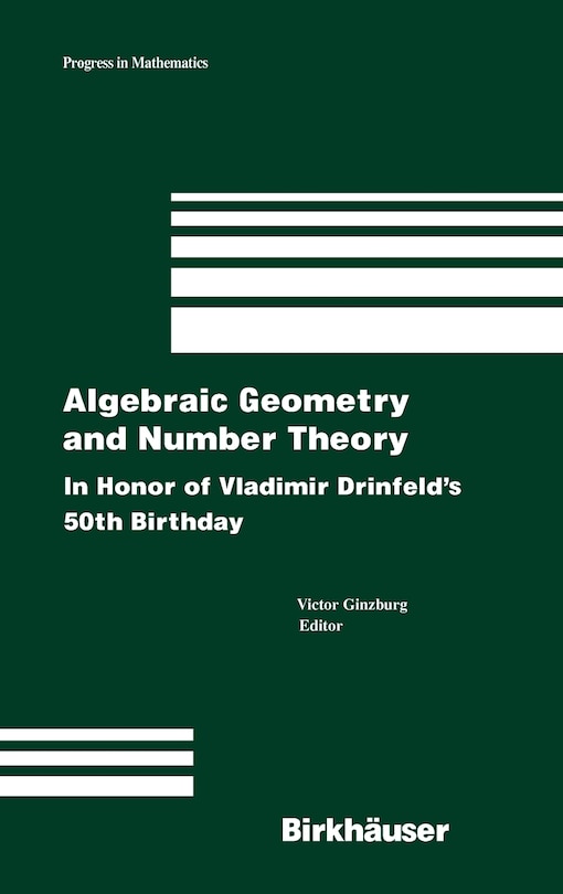 Front cover_Algebraic Geometry And Number Theory