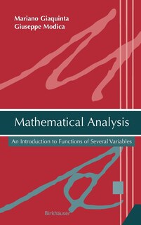 Front cover_Mathematical Analysis