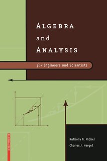 Front cover_Algebra And Analysis For Engineers And Scientists