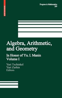 Front cover_Algebra, Arithmetic, And Geometry