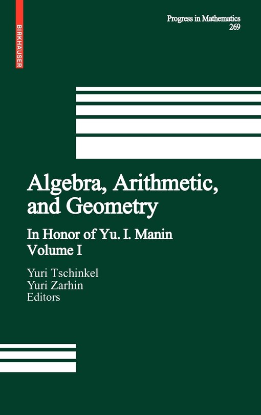 Front cover_Algebra, Arithmetic, And Geometry