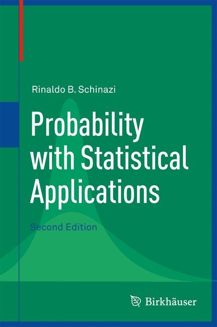 Front cover_Probability with Statistical Applications