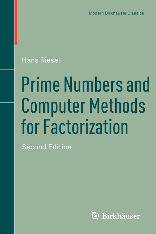 Front cover_Prime Numbers and Computer Methods for Factorization