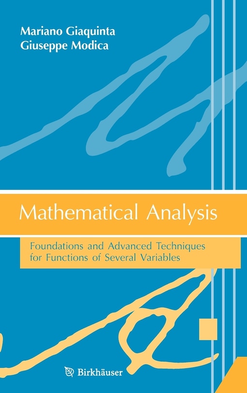 Front cover_Mathematical Analysis