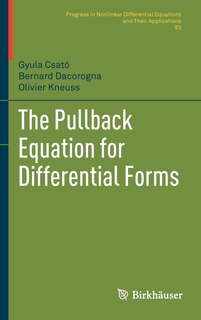 Couverture_The Pullback Equation for Differential Forms