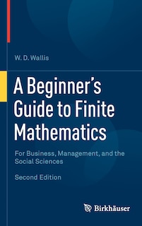 Couverture_A Beginner's Guide to Finite Mathematics