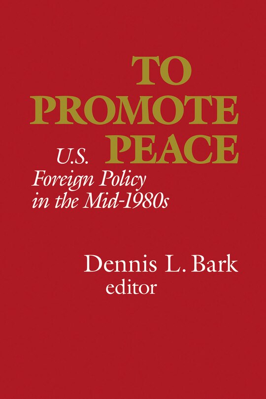 Front cover_To Promote Peace