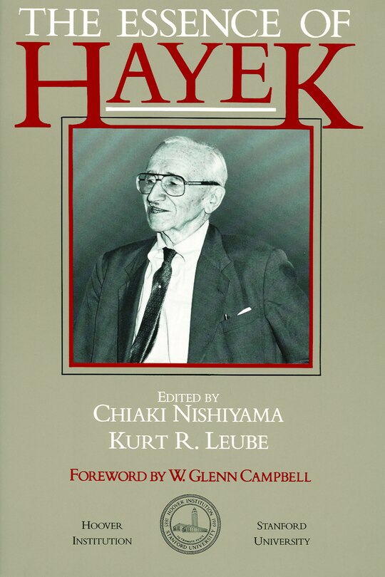 Front cover_The Essence of Hayek