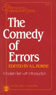 Front cover_The Comedy Of Errors