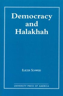 Front cover_Democracy and the Halakhah
