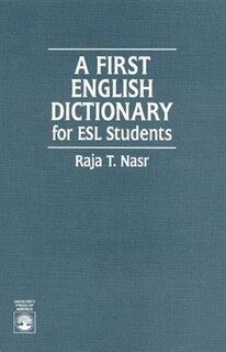 Couverture_A First English Dictionary