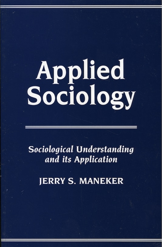 Front cover_Applied Sociology