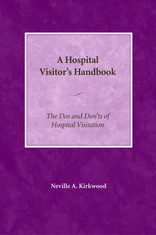 Front cover_A Hospital Visitor's Handbook