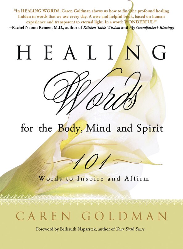 Couverture_Healing Words For The Body, Mind, And Spirit