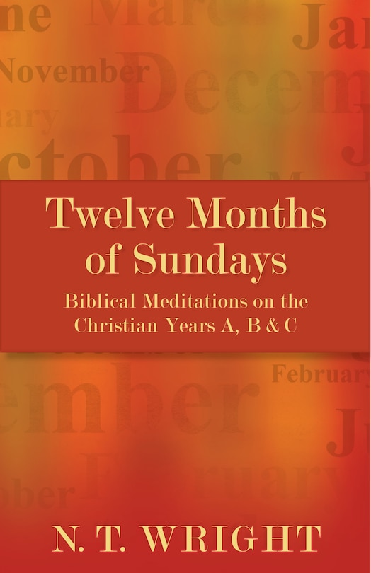 Front cover_Twelve Months Of Sundays