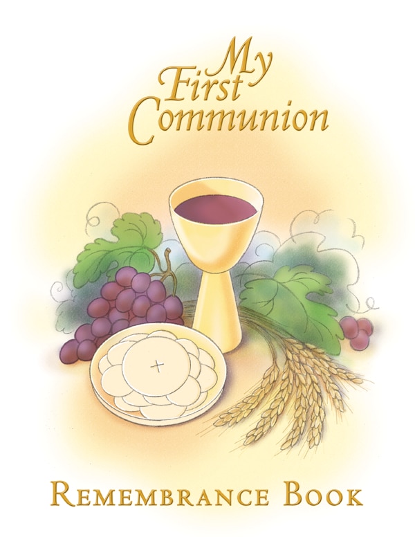 Front cover_My First Comm Remembr Book