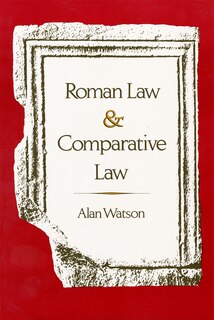 Front cover_Roman Law And Comparative Law